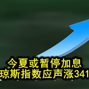 今夏或暂停加息 道琼斯指数应声涨341点