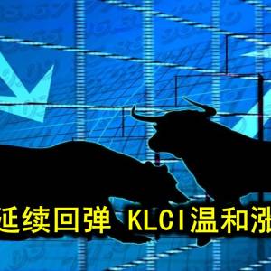 蓝筹股延续回弹 KLCI温和涨4.26点