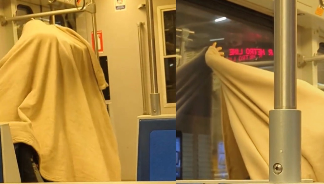 【视频】列车内当小孩面赤裸上演活春宫！　男女荒唐行径惹乘客不满！