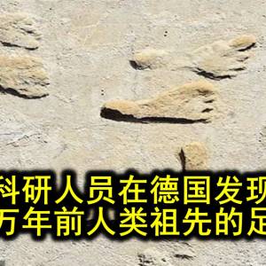 德国发现最古老的人类脚印！距今已30万年，可能一家人在游玩?!
