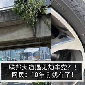 联邦大道遇见劫车党？！网民：10年前就有了！