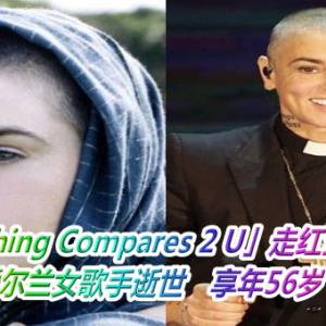 「Nothing Compares 2 U」走红全球！爱尔兰女歌手逝世　享年56岁