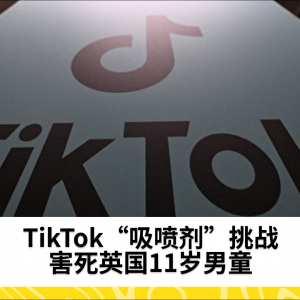 TikTok“吸喷剂”挑战害死英国11岁男童