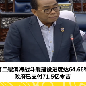 第二艘滨海战斗舰建设进度达64.66%