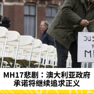 Tragedi MH17：澳大利亚政府誓言将继续寻求正义