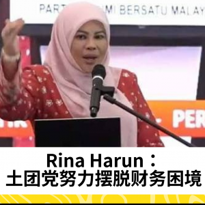 土团党财务状况告急——Rina Harun