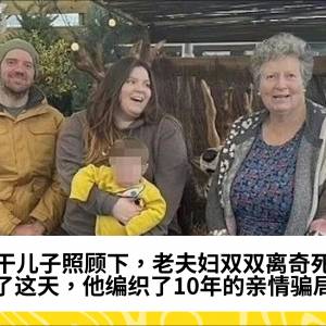 在干儿子照顾下，老夫妇双双离奇死亡。为了这天，他编织了10年的亲情骗局...