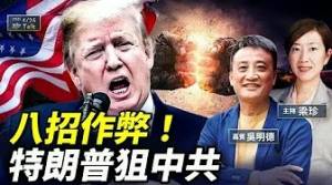吳明德：特朗普八招重拳打中共！從貨幣操控到洗產地 逐一破解為何是這八招？#珍言真語 #梁珍 #珍Talk