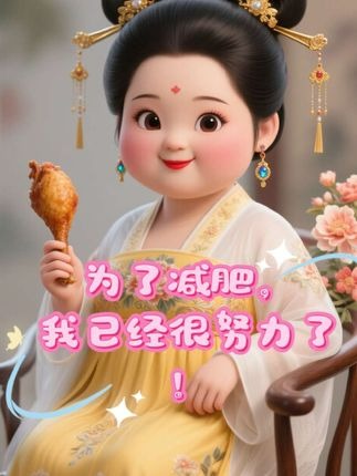 为了减肥，我已经很努力了！