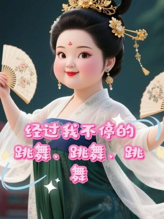 经过我不断的跳舞、跳舞、跳舞。