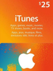 iTunes $25 USD Gift Code