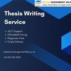 Thesis Writing Service: Crafting Academic Success