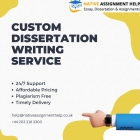 Custom Dissertation Writing Service: Crafting Academic Excellence