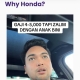 Ada H ada gaya :Muiz penjual Honda kata tak adil individu bergaji RM4K tak beli kereta Honda