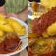 Canadian vlogger tries Musang King durian fried rice with sambal belacan in Pena