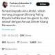 Netizen ini secara sinis  kata Anugerah  Bintang Paling Popular  dah setaraf dengan Annual Dinner Kilang Penasonic...Anda tak setuju?