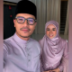 Sweetnya Fattah Amin bagi love biru pada Amira Othman