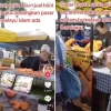 Tidak boleh jual daging babi, makanan tidak halal di pasar malam. Kemungkinan peniaga ini berniaga tanpa lesen - MBSA