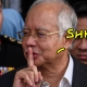 Najib terciduk teruk...