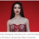 Sandra Lim pecah rekod 53 tahun Malaysia di Miss Universe