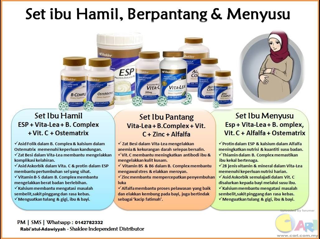 SHAKLEE - Suplimen Lengkap untuk Wanita dan Gadis 