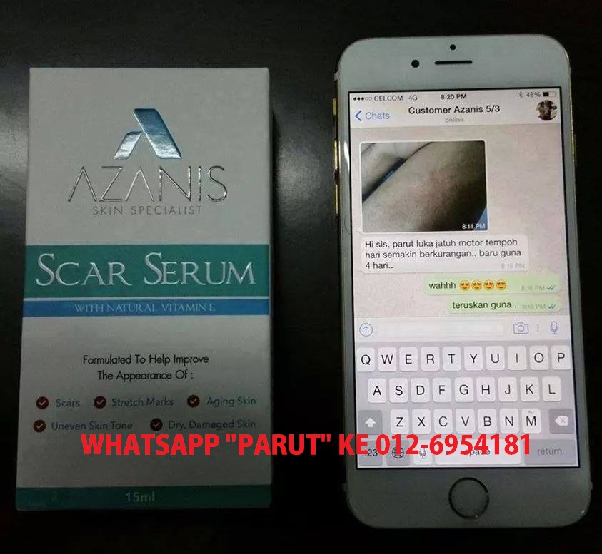 Ubat Parut Azanis Serum - Berubat