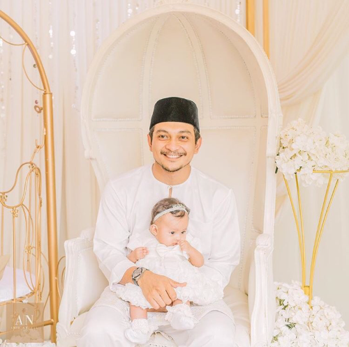 Gambar Comel Majlis Aqiqah Anak Shukri Yahaya