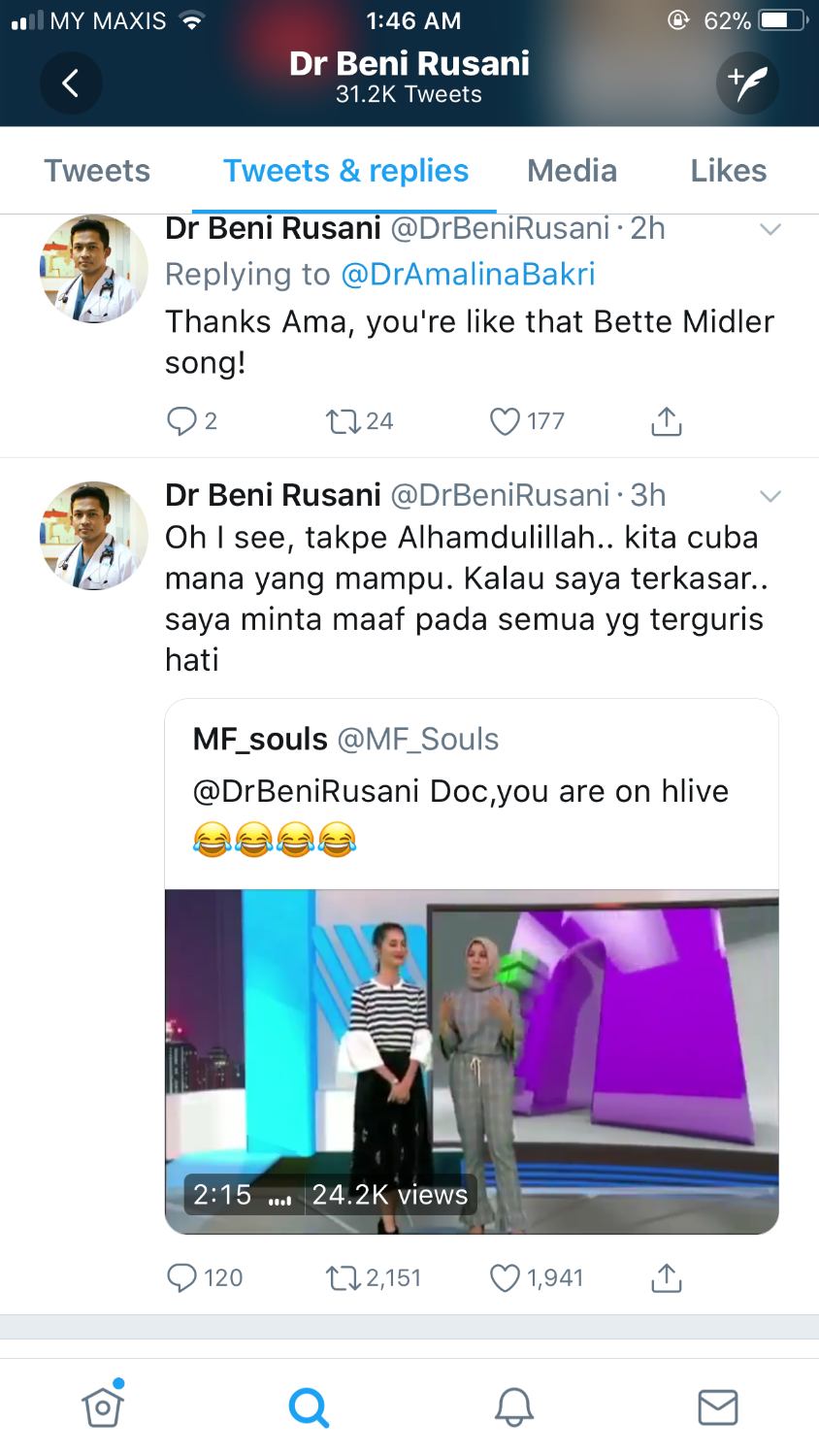 Doktor Online FB/Ig - Gosip Personaliti Media Sosial 