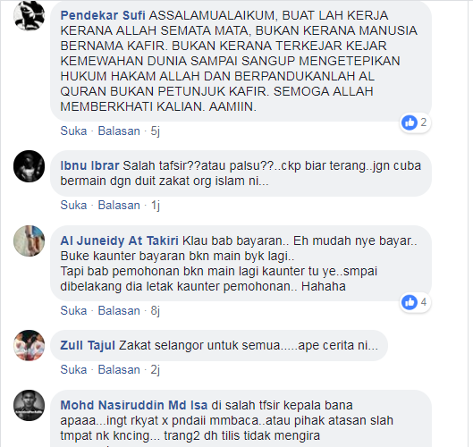 Zakat Selangor - Selepas Surat Yang Tulis Nak Bagi Zakat 