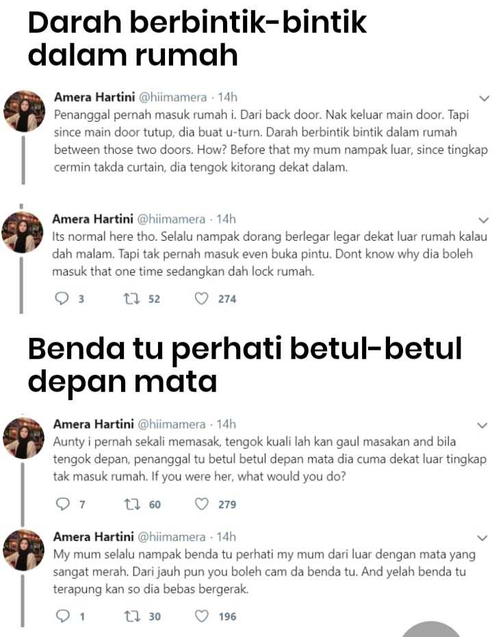 Kisah Hantu Penanggal di Twitter. - Kongsi Tular - Semasa 