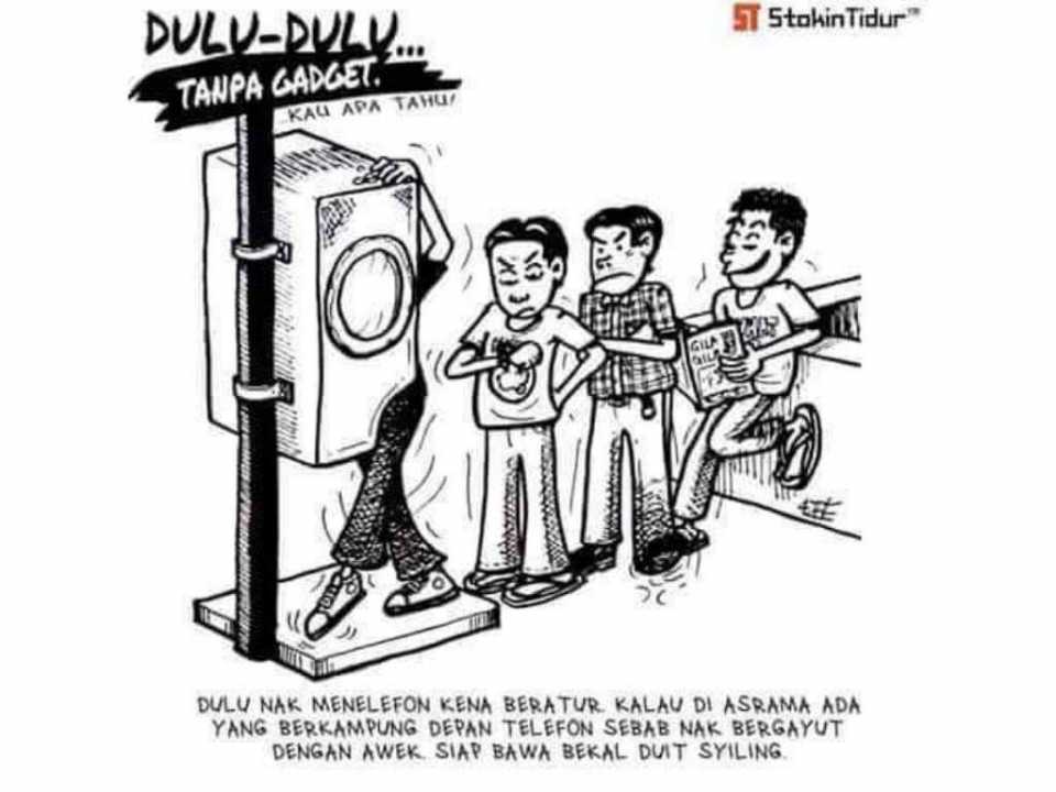 KENANGAN DULU TANPA GAJET