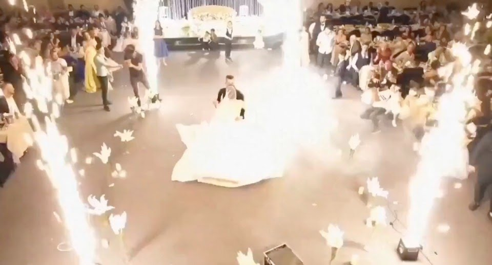 Iraq: Lebih 100 Tetamu Hangus Dalam Dewan Kahwin! ~ Akibat Dengki?