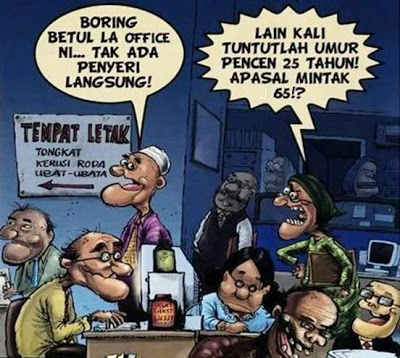 Banyak masaalah umur persaraan penjawat awam dinaikkan, beri peluang kepada Gen Z