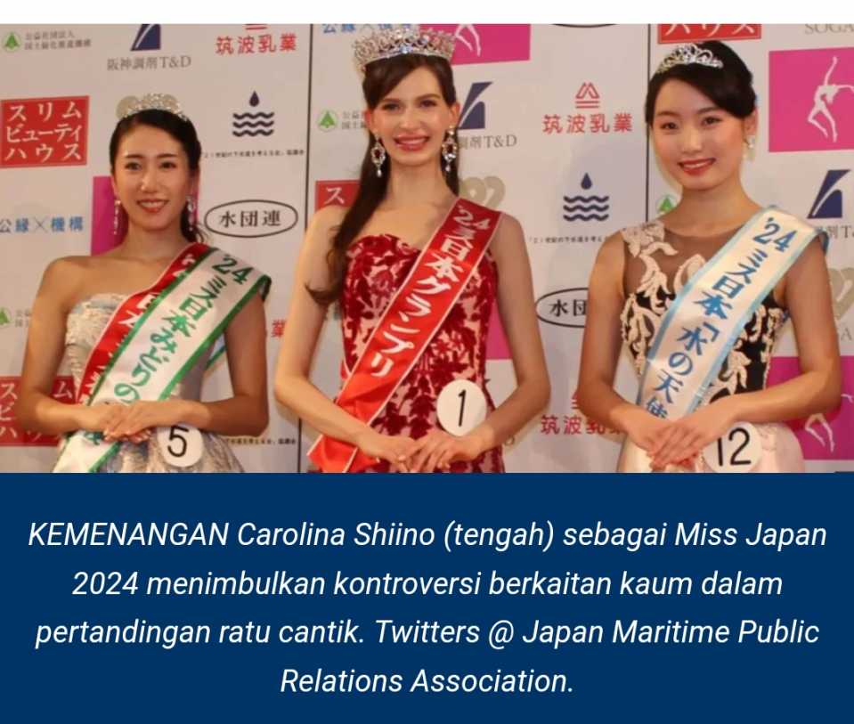 Carolina Shiino , model berasal dari Ukraine telah dinobatkan sebagai ...