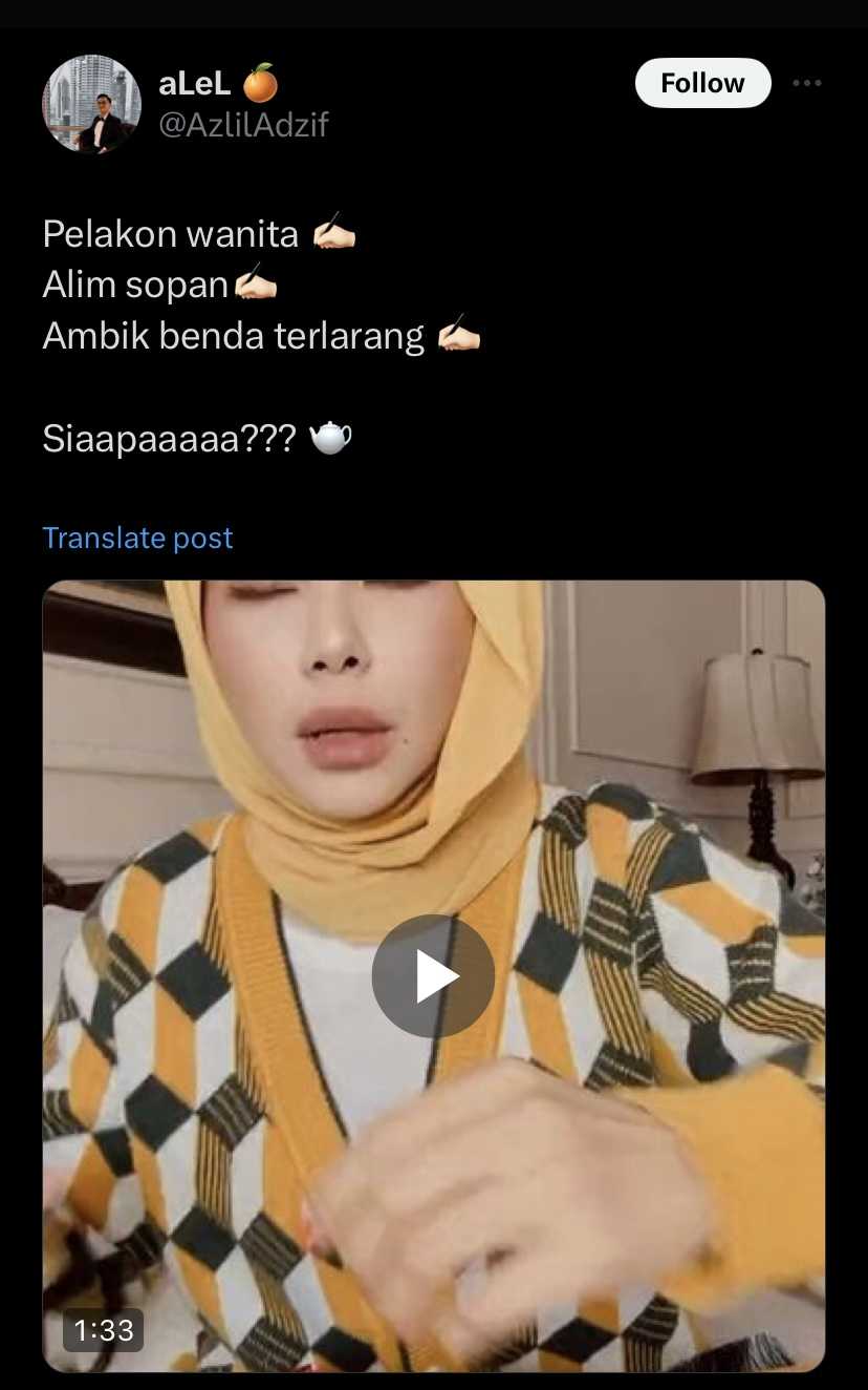 siapakah artis wanita popular alim yang dimaksudkan Rozita Che Wan?