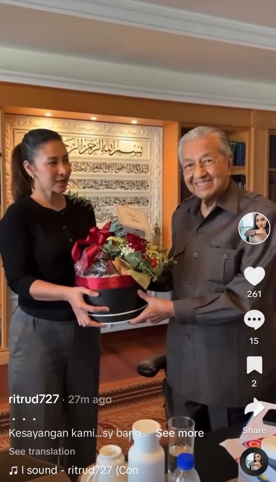 Rita Rudaini luah bangga membesar di zaman Tun Mahathir