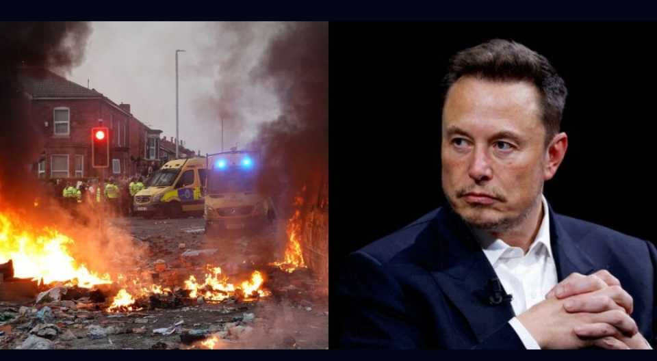 Berita malam seram:Elon Musk Jangka Akan Berlaku ‘Civil War’ Di Britain