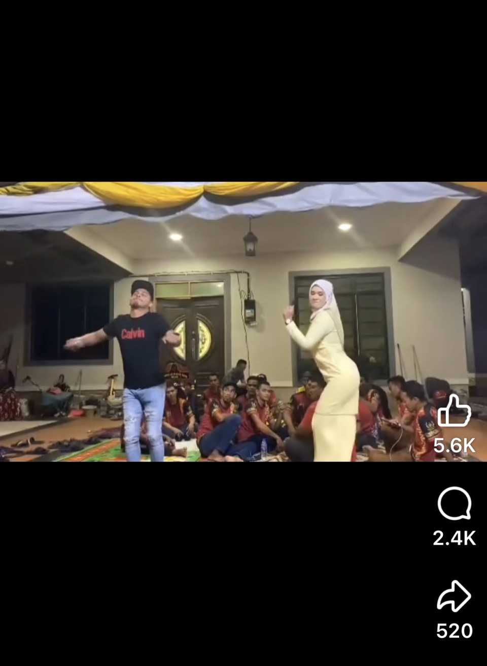 Video berdangdut di Bachok, wow mantop!