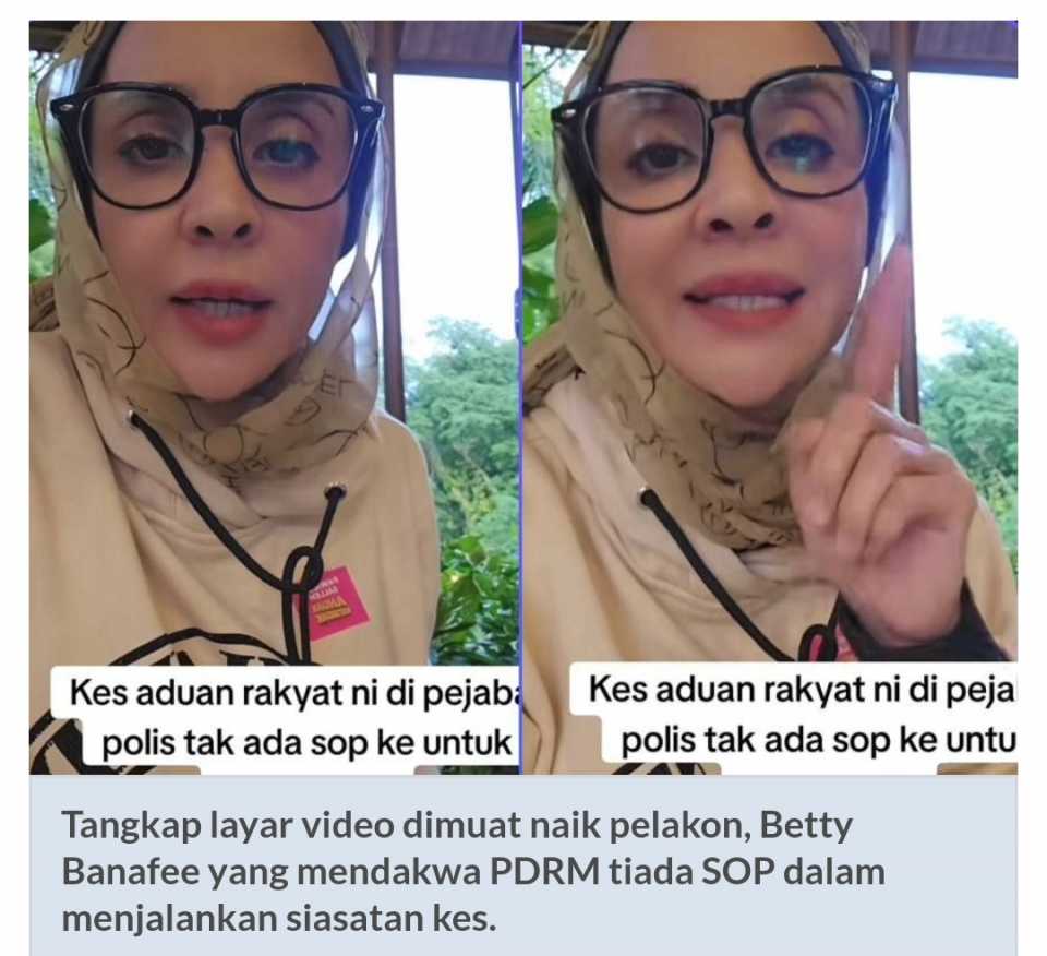 Berita 8 September 2024:Dakwa polis tiada SOP, Pengarah JSJK selar tuduhan Betty Banafee sebagai tidak bertanggungjawab