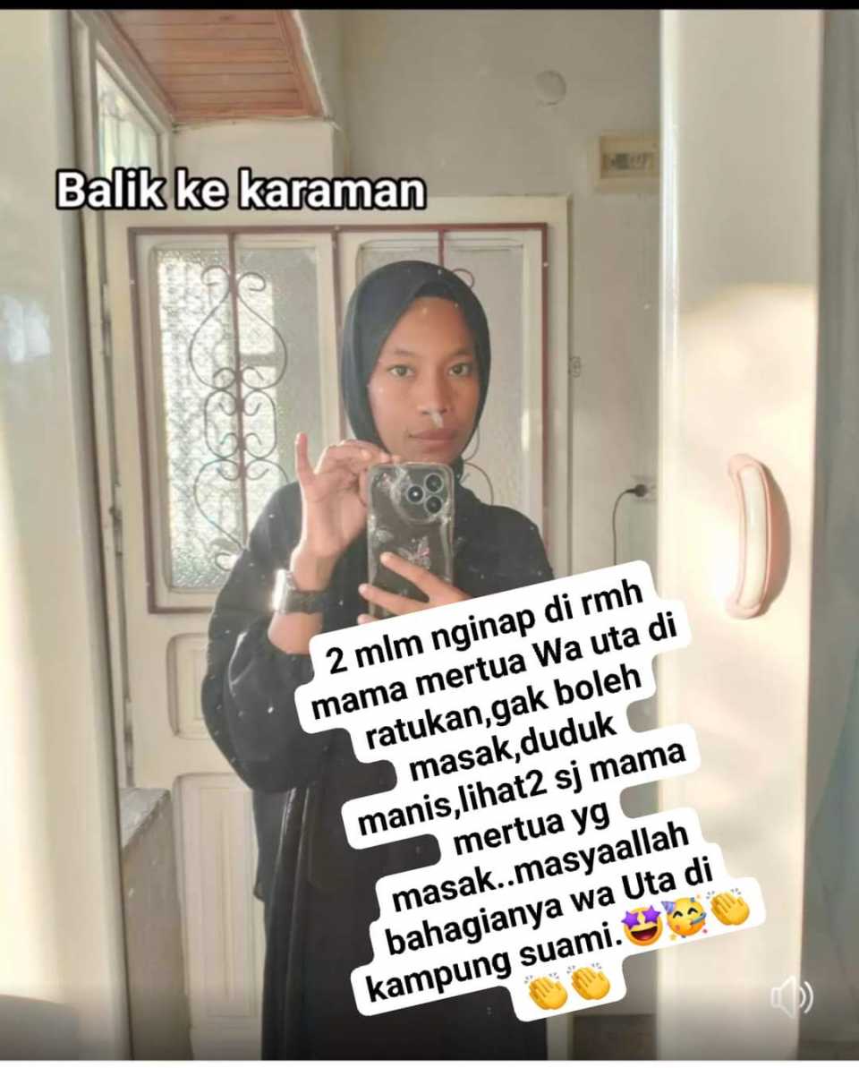 Wa Uta tidak dibenarkan masak oleh ibu mertu turkiye...