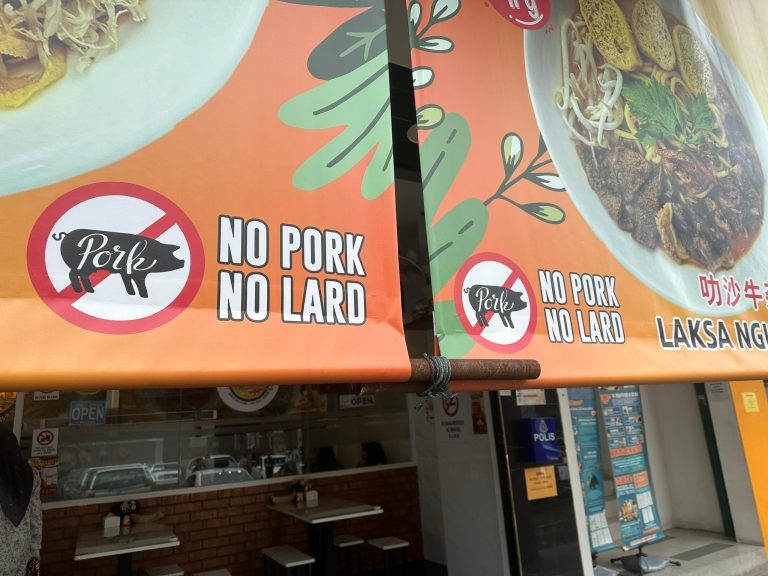 Hati-hati pilih restoran pamer 'no pork no lard'