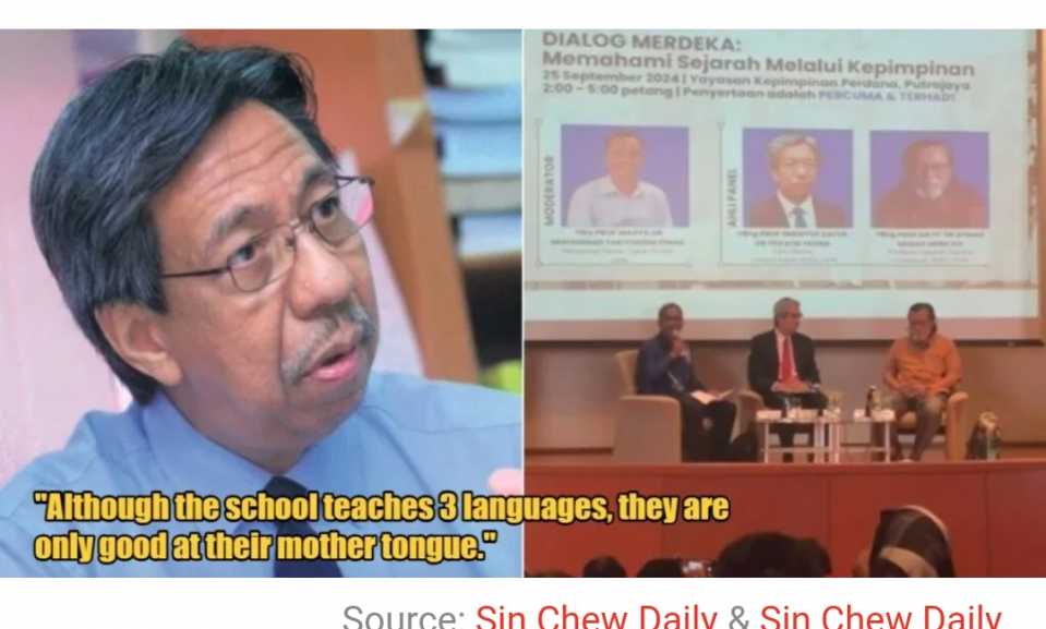 Civil war:Prof. Datuk Dr. Teo Kok Seong kata pelajar Sekolah Cina tidak bijak kerana hanya menguasai Mandarin,timbulkan kemarahan netizen