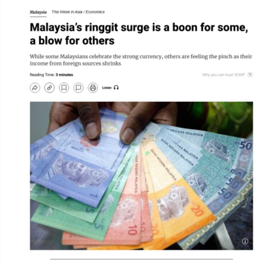 Apalagi anda mau:Ada rakyat Malaysia tak puashati ringgit naik