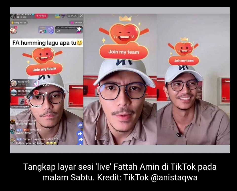 Berita Fattah yang ke 23:Menerusi live tiktok dengan tanda suka 22 juta,Fattah memberitahu akan membangunkan empayar perniagaan sendiri serta melancarkan produk secara ‘live’