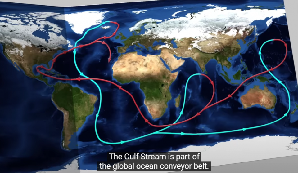 Seperti dalam filem Day After Tomorrow: Saintis kata Arus Lautan Atlantik, bakal runtuh.Negara Nordik dan Eropah seperti UK akan mengalami sejuk melampau seperti zaman 'Ice Age'