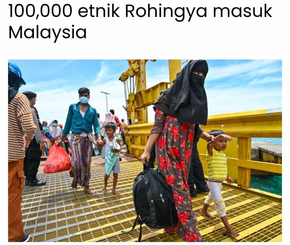 Winter is coming:100 ribu etnik Rohingya dijangka masuk Malaysia Disember ini.Anda bersedia?