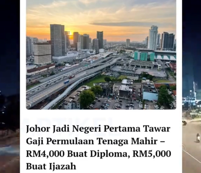 Ada yang dah gerak ke Johor ke?