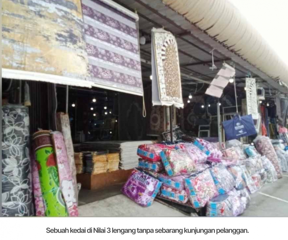 Nilai 3 sepi, jadi pekan hantu