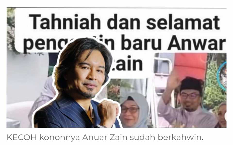 tular kononnya penyanyi terkenal Anuar Zain telah berkahwin.