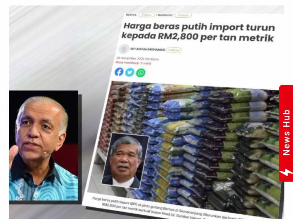 Beras import: ‘Kalau turun harga, lambat betul pembekal turunkan' - Bos Mydin